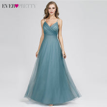 Load image into Gallery viewer, Blush Pink Bridesmaid Dresses Ever Pretty EP07303 Sweetheart A-line V-neck Sleeveless Wedding Party Dress Elegant for Women